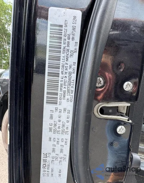 2016 Ram 1500 St z USA, uszkodzony, nr VIN 1C6RR7FG6GS402489